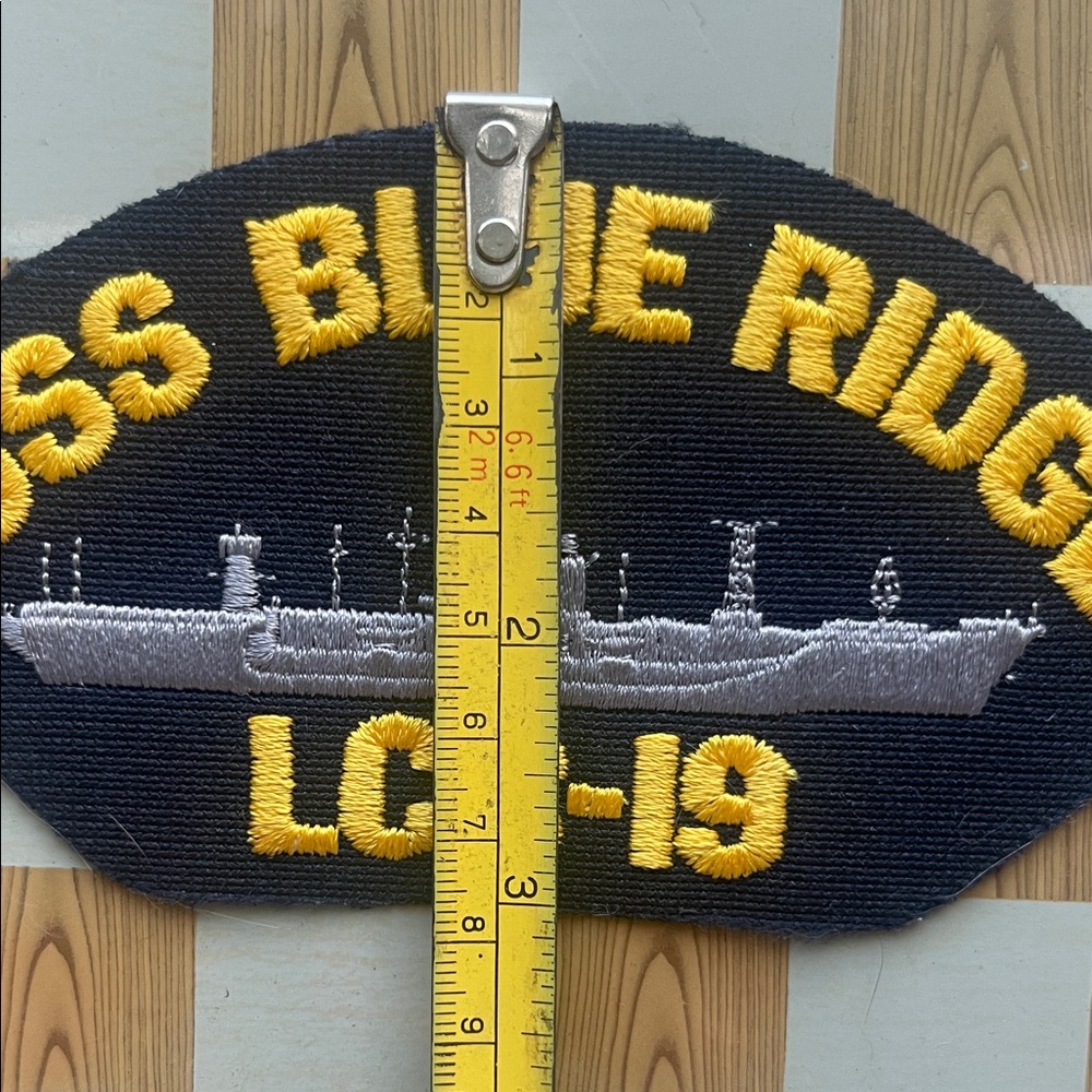 USS Blue Ridge LCC-19 Embroidered Patch - Picture 7 of 7